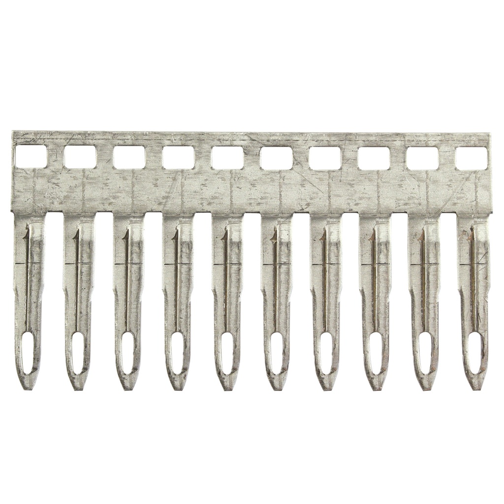 10 Position Terminal Block Jumper, 4 .2 mm Spacing