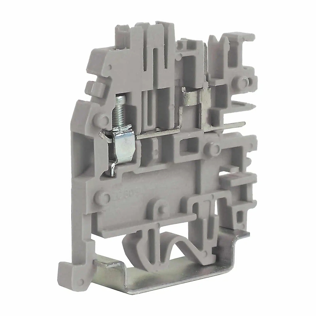 DIN Rail Pluggable Terminal Blocks With 1 Screw Clamp Connection to 2 Pins, Accepts 5.08mm Pluggable Terminal Block