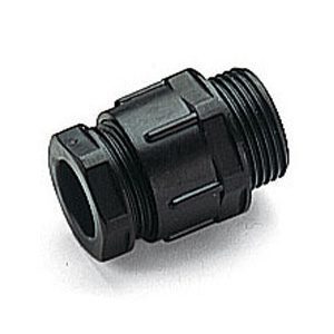 PG11 Threaded Plastic Compression Cable Gland, Black