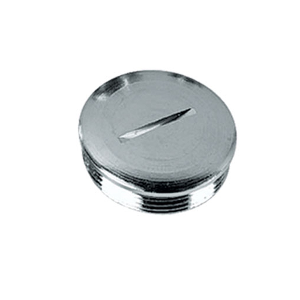 M16 Entry Plug, Nickel-Plated Brass, M16 x 1.5 Threaded