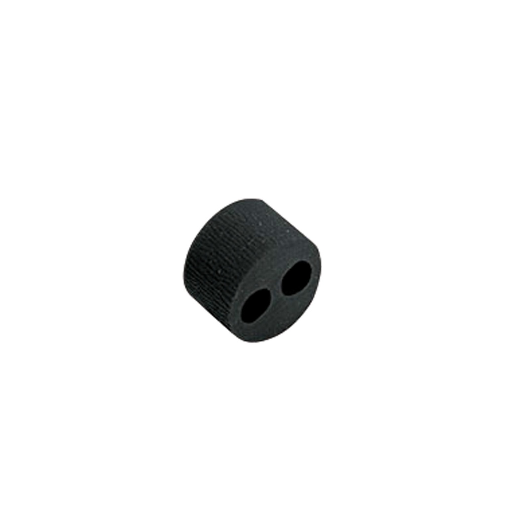 Entry Seal For Cable Glands, 2 Wire Holes,  M16, PG11, Black