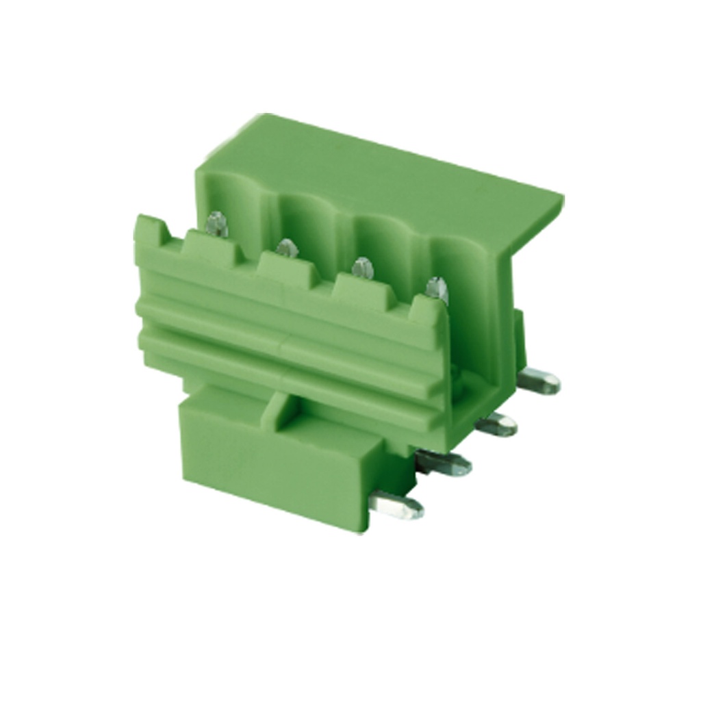 5 mm Pitch Printed Circuit Board (PCB) Terminal Block Horizontal Header, 2 Position, For Use With Electronic Component Housings