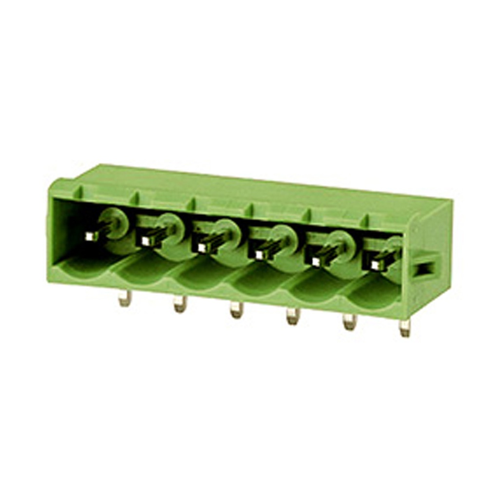 10 Position, 5.08 mm Pitch PCB Terminal Block Horizontal Header, For Use With Locking Latch Plugs
