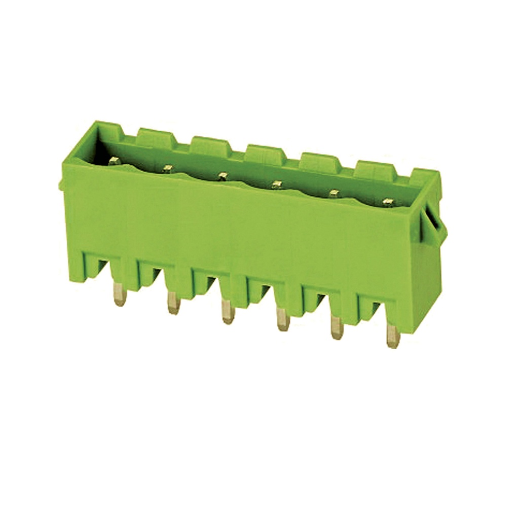 5.08 mm PCB Terminal Block Vertical Header, For Use With Terminal Block Connectors With Latches