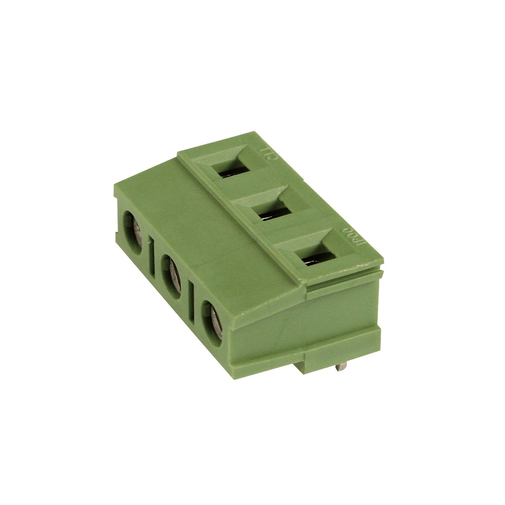 3 Pin Terminal Block Connector, 5.08 mm Pitch, Interlock CLL5.08-3SQVE