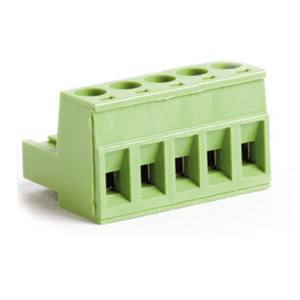 12 Position Pluggable Terminal Block, Screw Connector Terminal Wiring, 5.08mm Spacing, 24-12 AWG