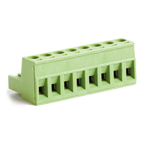 11 Position Pluggable Terminal Block, Screw Connector Terminal Wiring, 5mm Spacing, 24-12 AWG