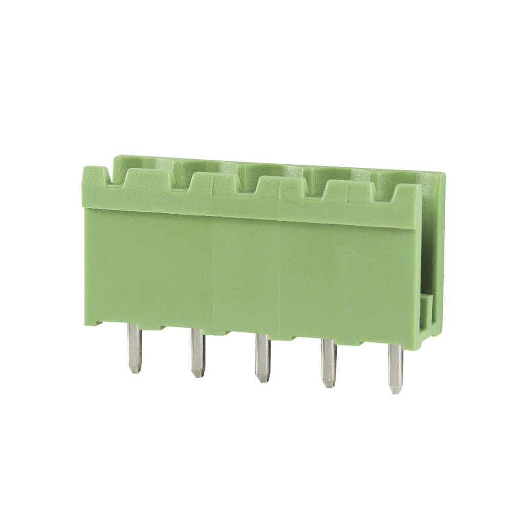 11 Position PCB Terminal Block Header With Open Ends, Vertical, 5.08mm Pin Spacing, Polarizing Ribs