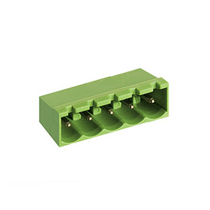 11 Position PCB Terminal Block Header With Closed Ends, Horizontal, 5.08mm Pin Spacing, Polarizing Ribs