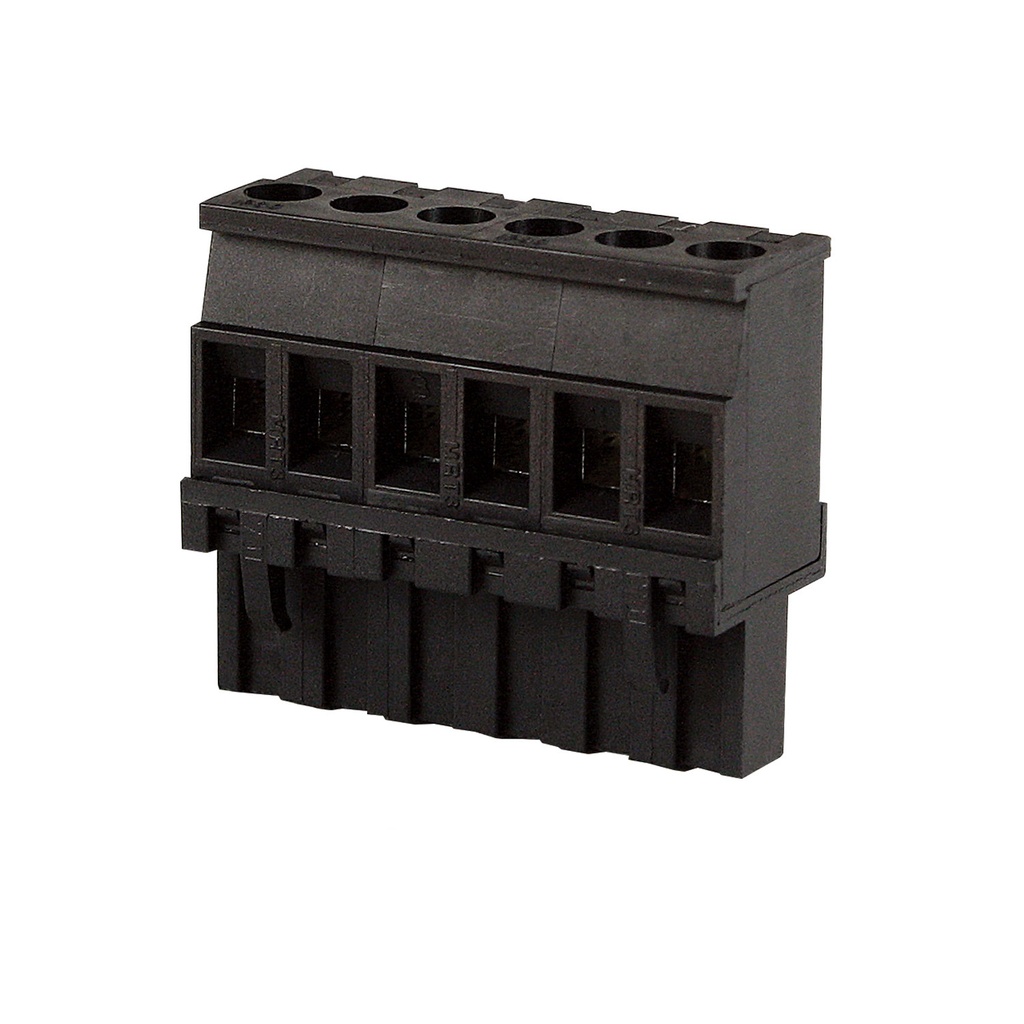 Terminal Block Pluggable Connector 5.08mm pitch, 4 position, 24-12AWG