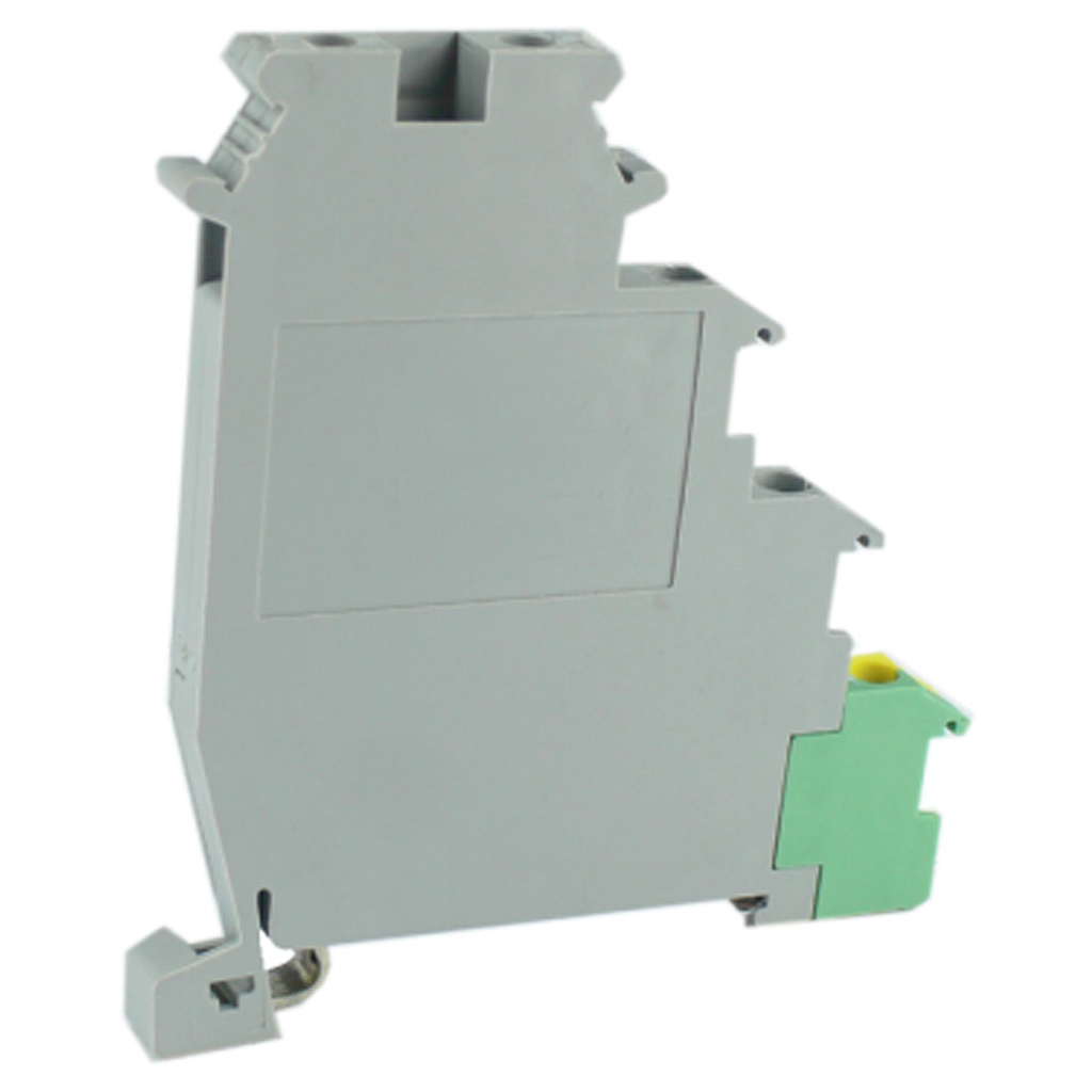 4 Level Sensor Actuator Terminal Block, 1 Ground Level, 2 Common Levels, 1 Feed Through Level, 24-12 AWG, ASI011171