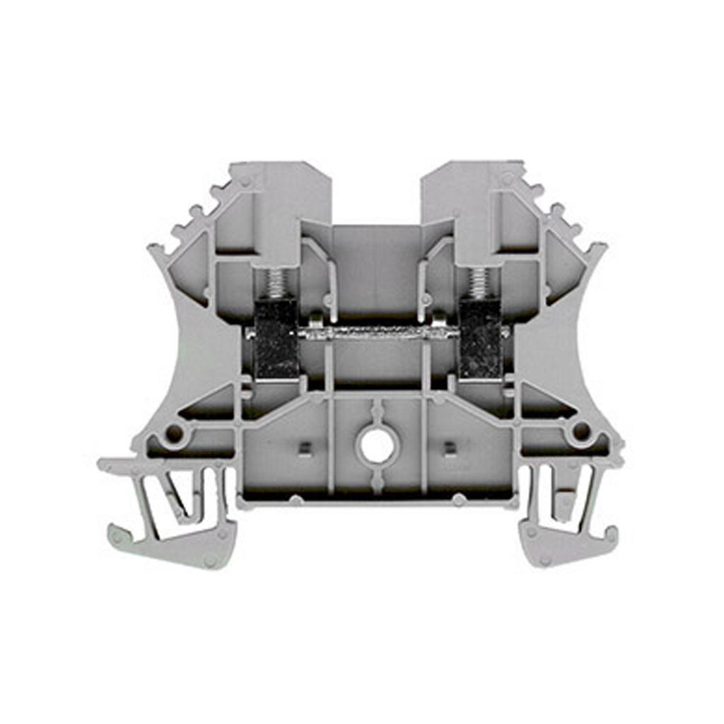 1492-J4 Equivalent Terminal Block, DIN Rail Mount 1492-J4 Replacement, UL Rated 28-10 AWG, 35A, 600V, Gray