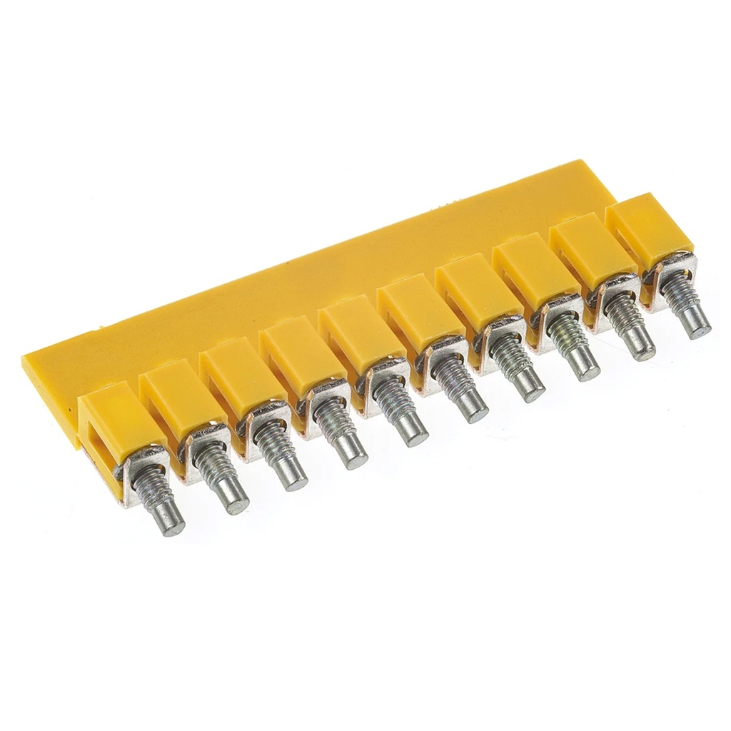 10 Position Fixed Screw Terminal Block Jumper 6.2mm