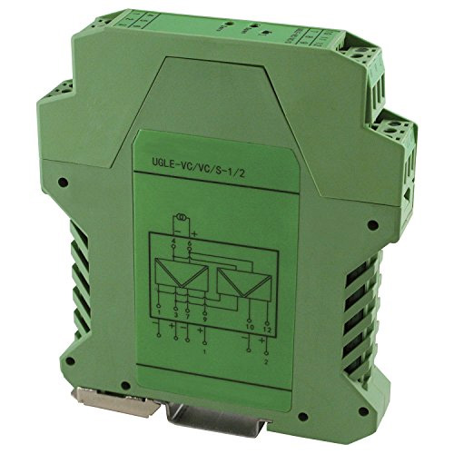 4-20mA Signal Splitter | 1 Input, 2 Isolated Outputs | 24V DC Powered | High Accuracy | DIN Rail Mount, ASI451124