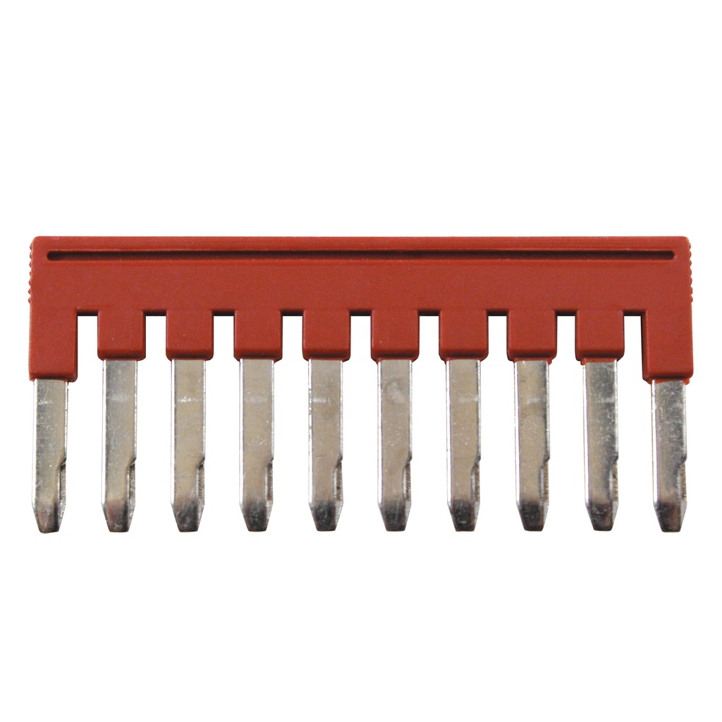 Terminal Block Jumpers, 5.2 mm spacing, push in style, 10 positions