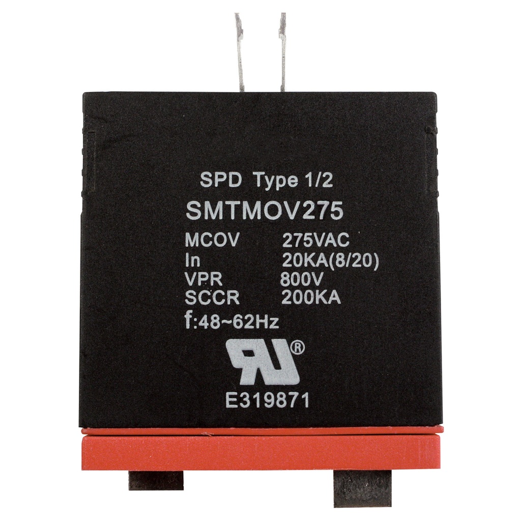 275V AC Thermally Protected MOV, PCB Mounted, SCCR 200KArms, 20kA Discharge,  50kA Surge, UL1449 4th Edition, ASISMTMOV275