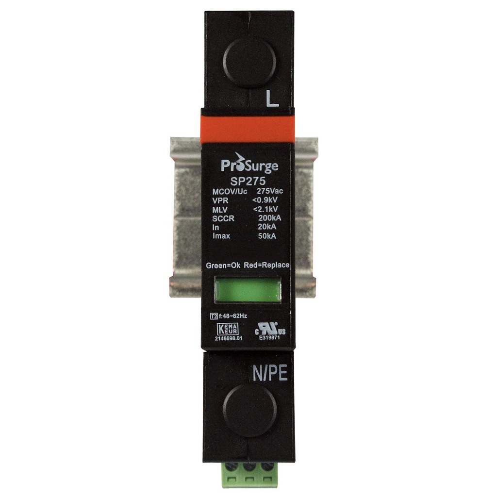 275 V AC Surge Protector Module with Indication