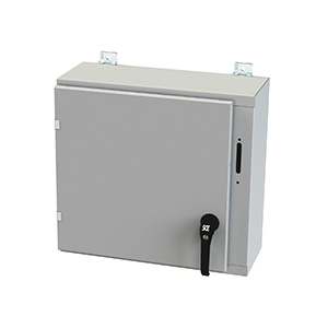 NEMA Metal Enclosure, External Wall Mounting, Single Door, 24x20x10