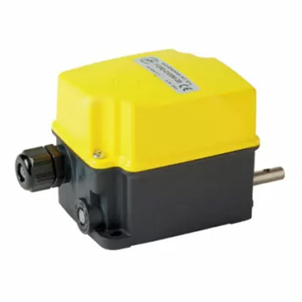 Rotary Limit Switch, Front Mount, 2 Microswitches, 1:75 Ratio, Compact