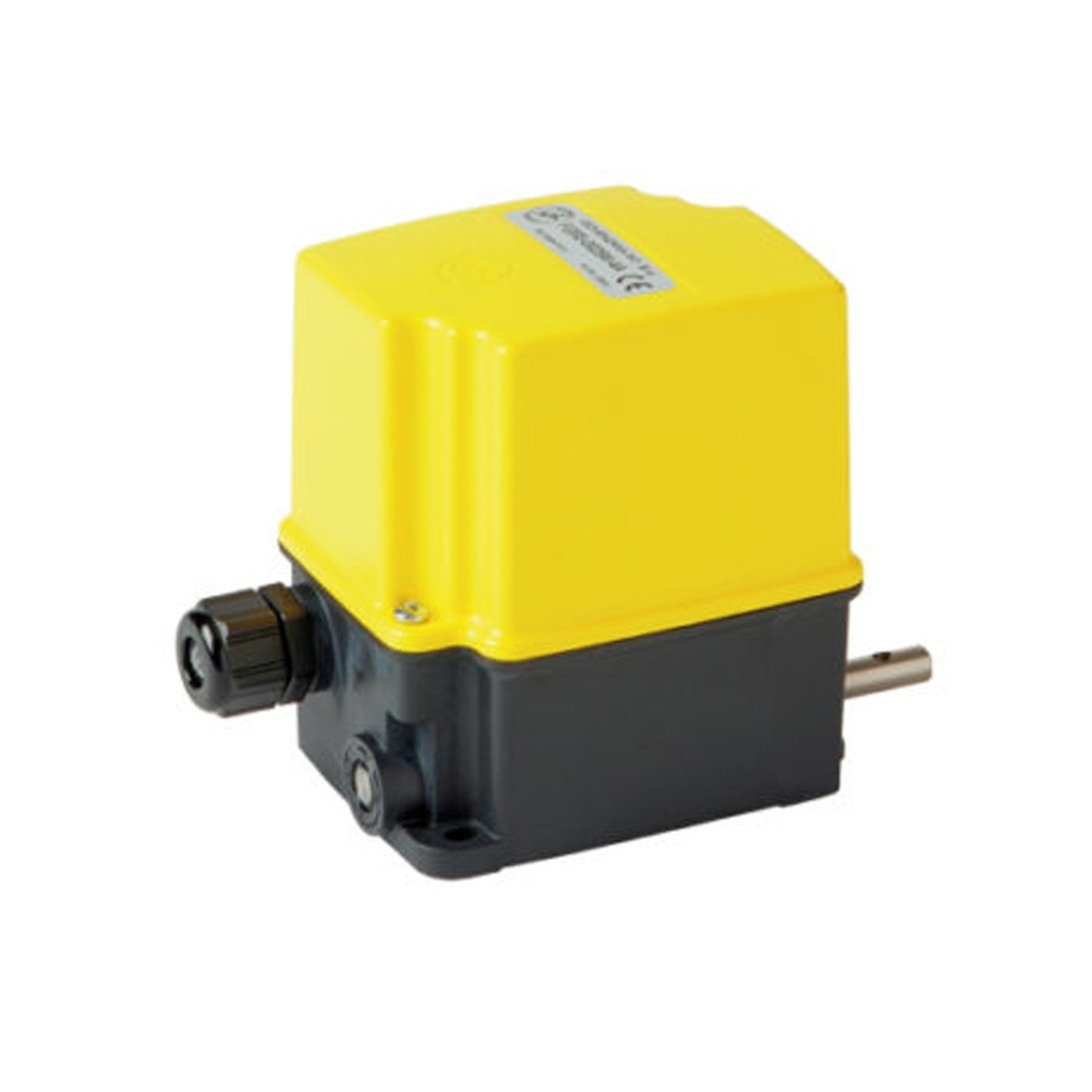 Rotary Limit Switch, Front Mount, 4 Microswitches, 1:75 Ratio, Compact