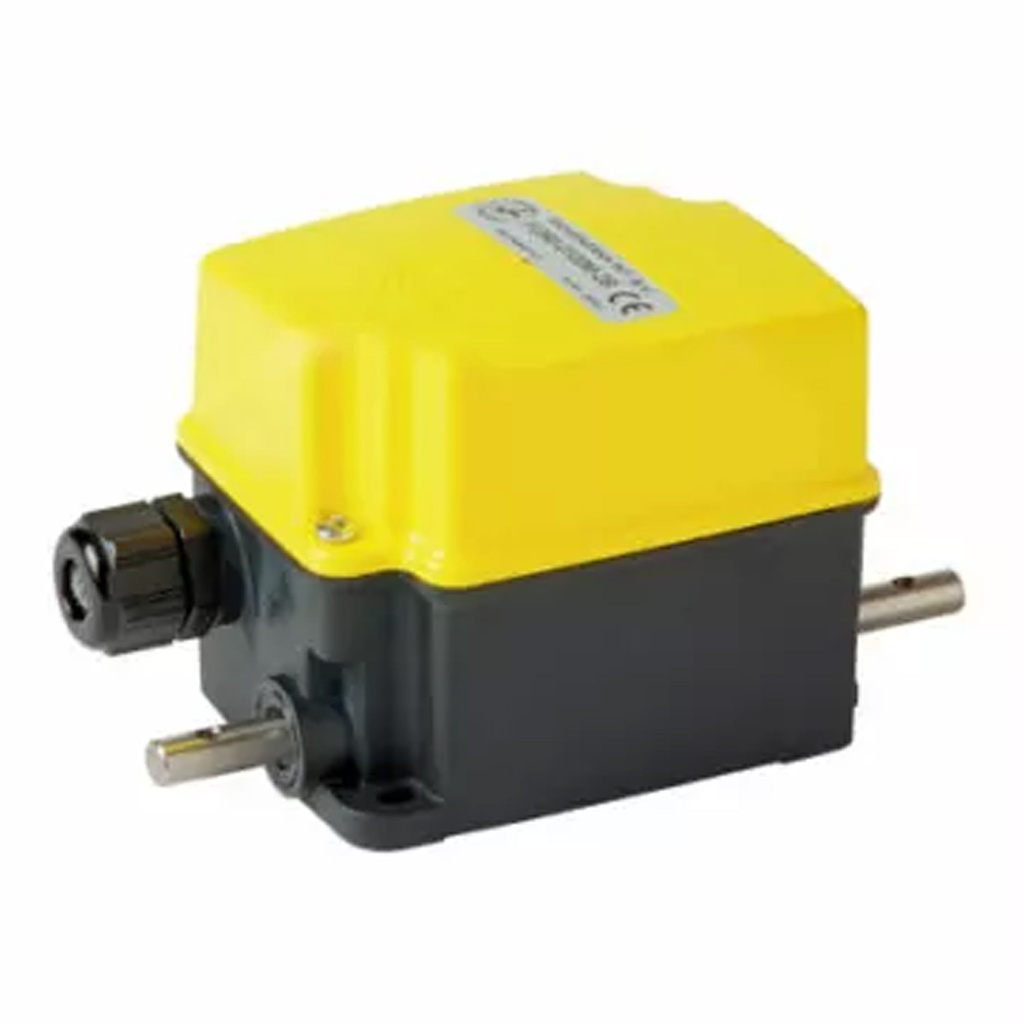 Rotary Limit Switch, Base Mount, 4 Microswitches, 2 Shaft, 1:200 Ratio