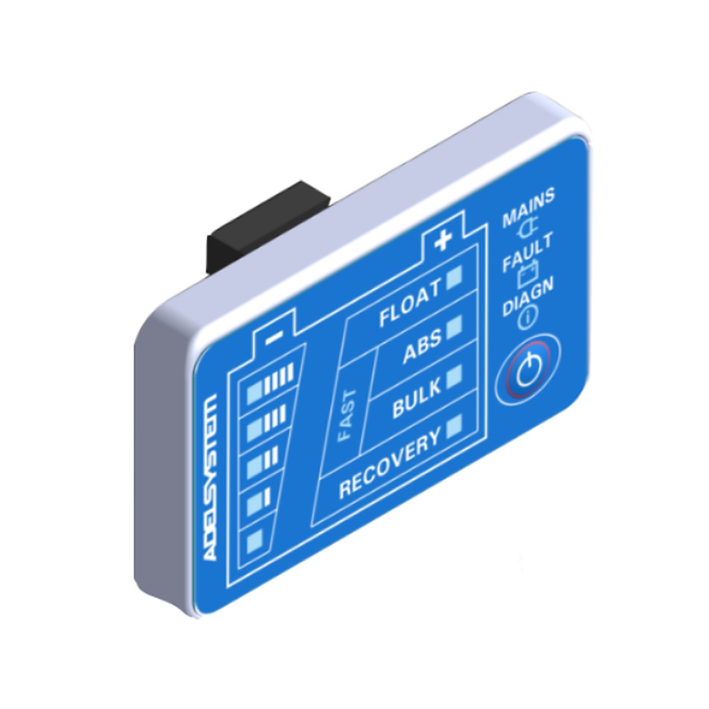 Multifunction Display for Monitoring the Adel System devices connected in an ADELBus Network