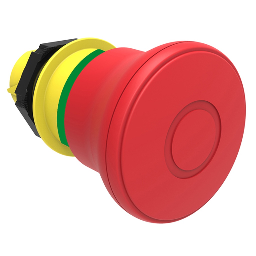 Emergency Stop Button, Latched/Maintained, Pull to Release, 40mm
