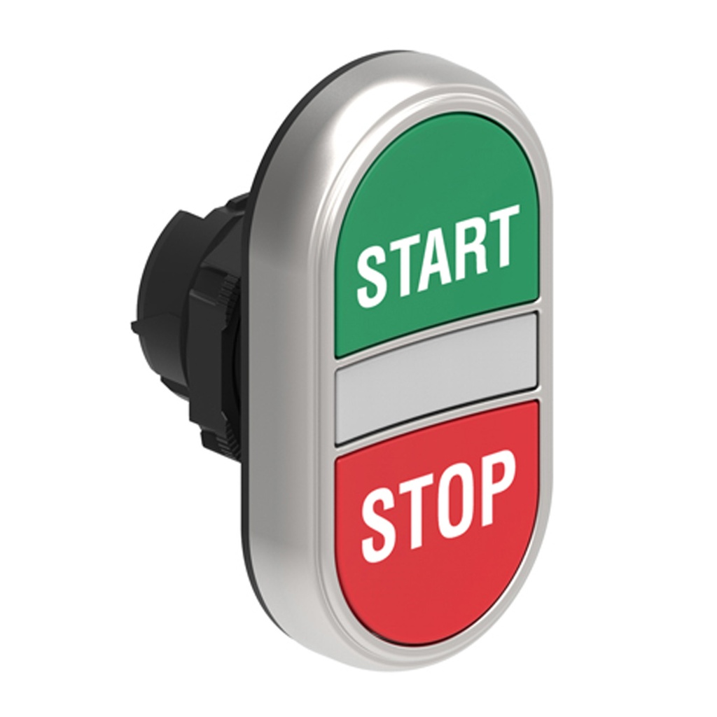 Illuminated START STOP Push Button Switch 22mm Operator LPCB7133