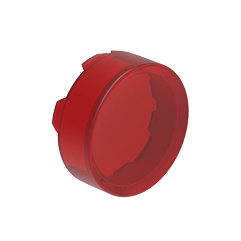 Extended Lens for Illuminated Spring-return Actuators, Red