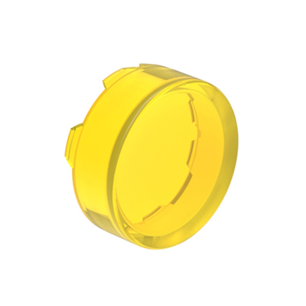 Extended Lens for Illuminated Spring-return Actuators, Yellow