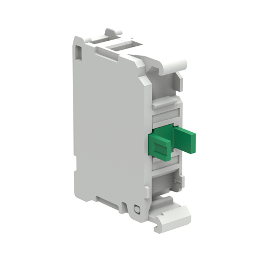 Contact Block Normally Open NO 22mm Screw Terminations DIN Rail Mount