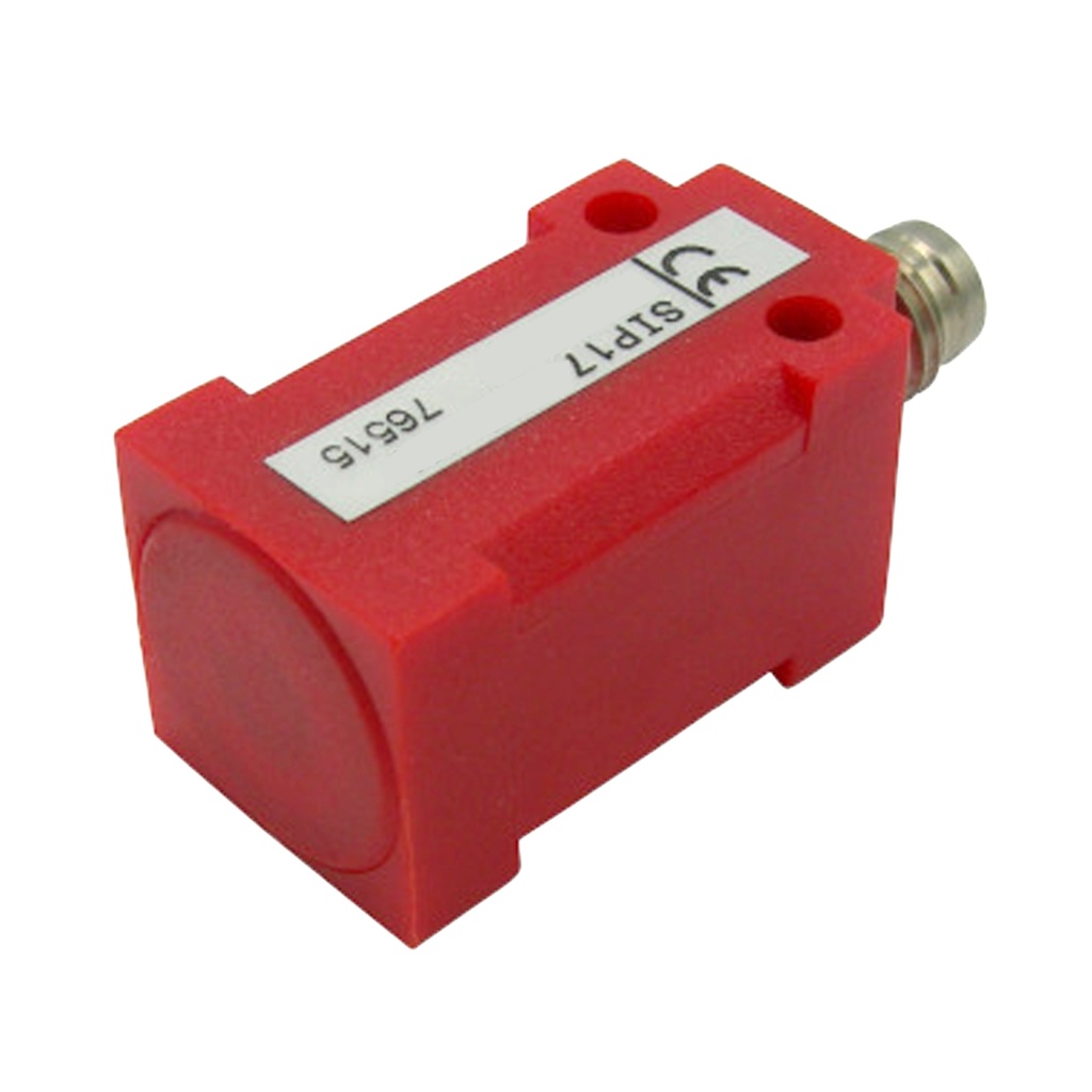 5mm End Sensing inductive proximity sensor, Unshielded, 10-30 VDC, NPN-N.O., M8 Connector, 17x17x28mm