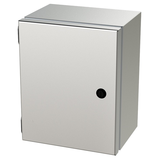 [SCE-10086ELJSS] NEMA 4X Junction Box, Wallmount, 10" H x 8" W x 6" D, 304 Stainless Steel