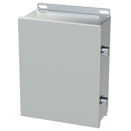 [SCE-1008CHNFSS] NEMA 3R, 4, 4X, 12 Enclosure, Wallmount, 10" H x 8" W x 4" D, 304 Stainless Steel