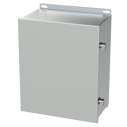 [SCE-12106CHNFSS] NEMA 3R, 4, 4X, 12 Enclosure, Wallmount, 12" H x 10" W x 6" D, 304 Stainless Steel