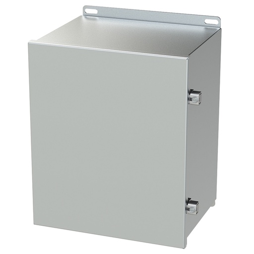 [SCE-12108CHNFSS] NEMA 3R, 4, 4X, 12 Enclosure, Wallmount, 12" H x 10" W x 8" D, 304 Stainless Steel