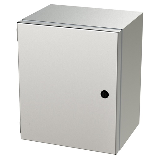 [SCE-12108ELJSS] NEMA 4X Junction Box, Wallmount, 12" H x 10" W x 8" D, 304 Stainless Steel