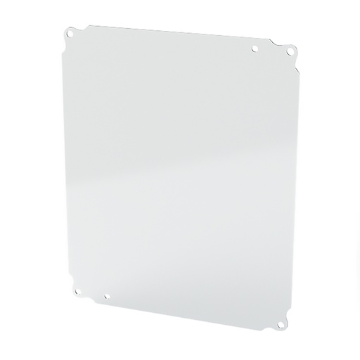 [SCE-12P10] Enclosure Sub-Panel, 12" H x 9" W, Carbon Steel, Powder Coat White