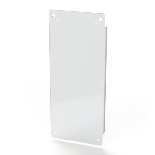 [SCE-12P24] Enclosure Sub-Panel, 12" H x 21" W, Carbon Steel, Powder Coat White