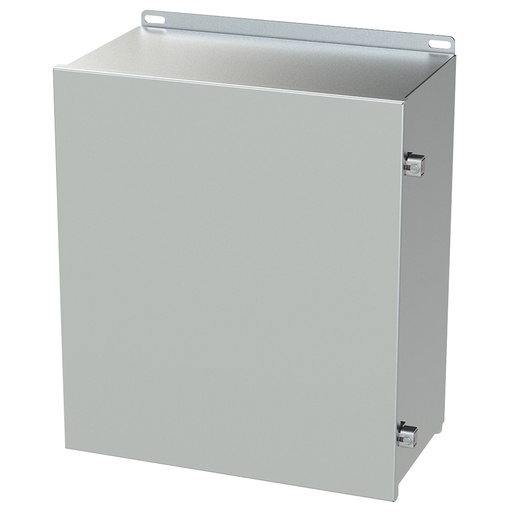 [SCE-16148CHNFSS] NEMA 3R, 4, 4X, 12 Enclosure, Wallmount, 16" H x 14" W x 8" D, 304 Stainless Steel