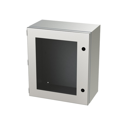 [SCE-16148ELJWSS] NEMA 4X Junction Box, Wallmount, 16" H x 14" W x 8" D, 304 Stainless Steel