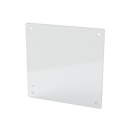 [SCE-16P16] Enclosure Sub-Panel, 13" H x 13" W, Carbon Steel, Powder Coat White