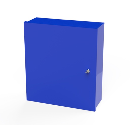 [SCE-18N1606NK-B] NEMA 1 Enclosure, Wallmount, 18" H x 16" W x 6" D, Carbon Steel, Powder Coat Blue