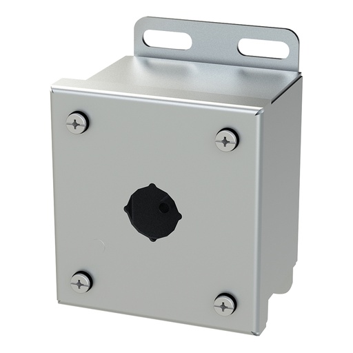 [SCE-1PBSSI] Push Button Enclosure, 22.5mm, 1 Hole, 304 Stainless Steel, NEMA 4X