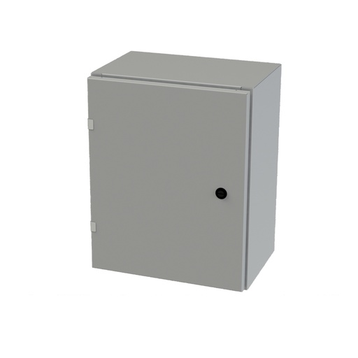 [SCE-20EL1610LP] NEMA 3R, 4, 12 Enclosure, Wallmount, 20" H x 16" W x 10" D, Carbon Steel, Powder Coat gray, Heavy Duty