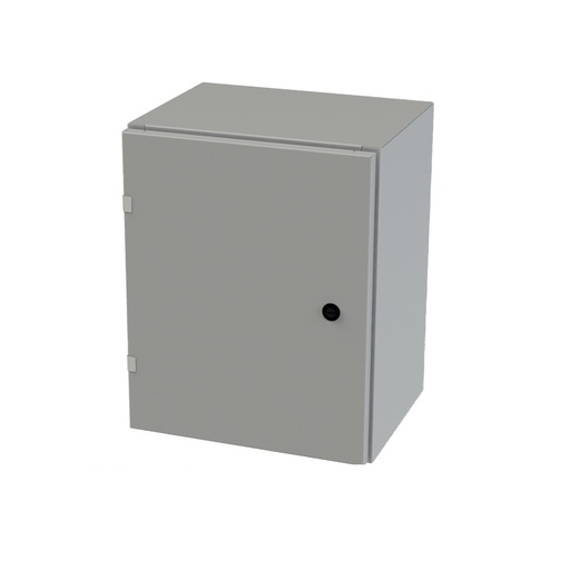 [SCE-20EL1612LP] NEMA 3R, 4, 12 Enclosure, Wallmount, 20" H x 16" W x 12" D, Carbon Steel, Powder Coat gray, Heavy Duty