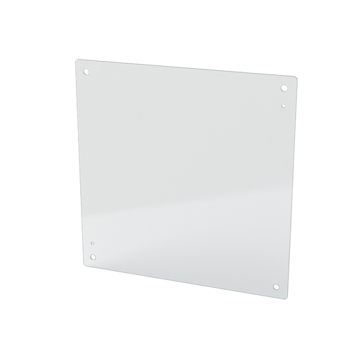 [SCE-20P20] Enclosure Sub-Panel, 17" H x 17" W, Carbon Steel, Powder Coat White