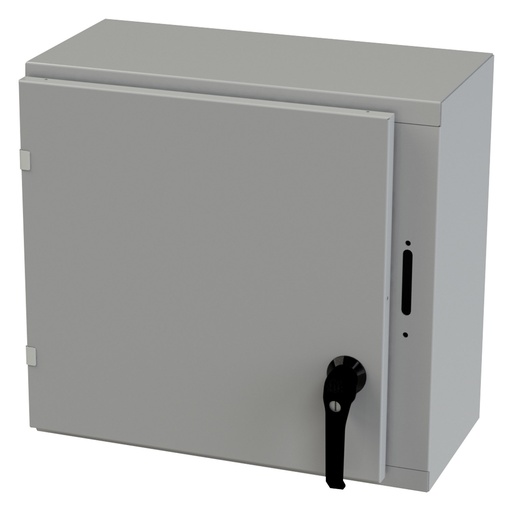 [SCE-20XEL2110LP] NEMA 3R Enclosure, Wallmount, 20" H x 21.375" W x 10" D, Carbon Steel, Powder Coat gray