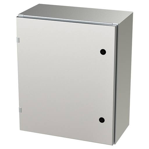 [SCE-24EL2010SSLP] NEMA 4X Enclosure, Wallmount, 24" H x 20" W x 10" D, 304 Stainless Steel