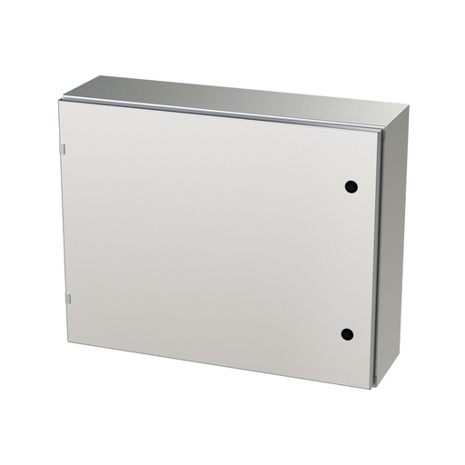 [SCE-24EL3008SSLP] NEMA 4X Enclosure, Wallmount, 24" H x 30" W x 8" D, 304 Stainless Steel